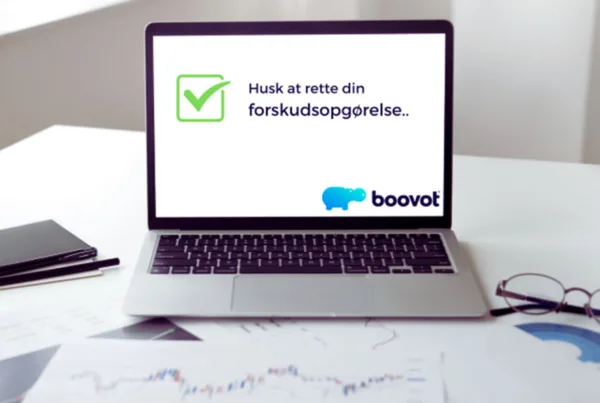 Billede af Boovot illustration på computer