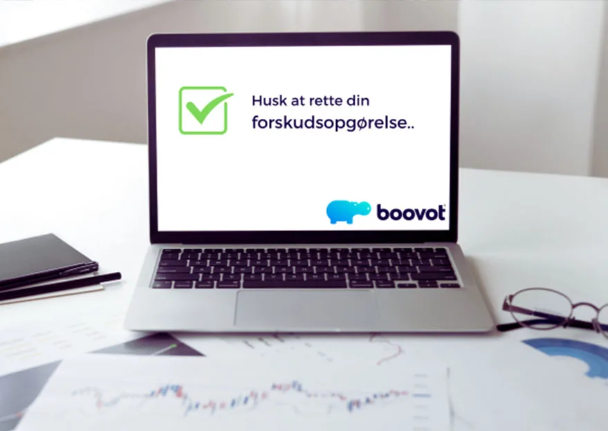 Billede af Boovot illustration på computer