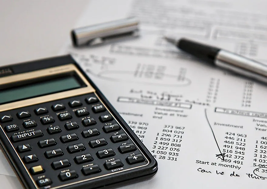 Billede af lommeregner